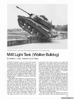 Страница Profile AFV Weapons 41 - M103 Heavy Tank + M41 Light Tank (Walker Bulldog) скачать